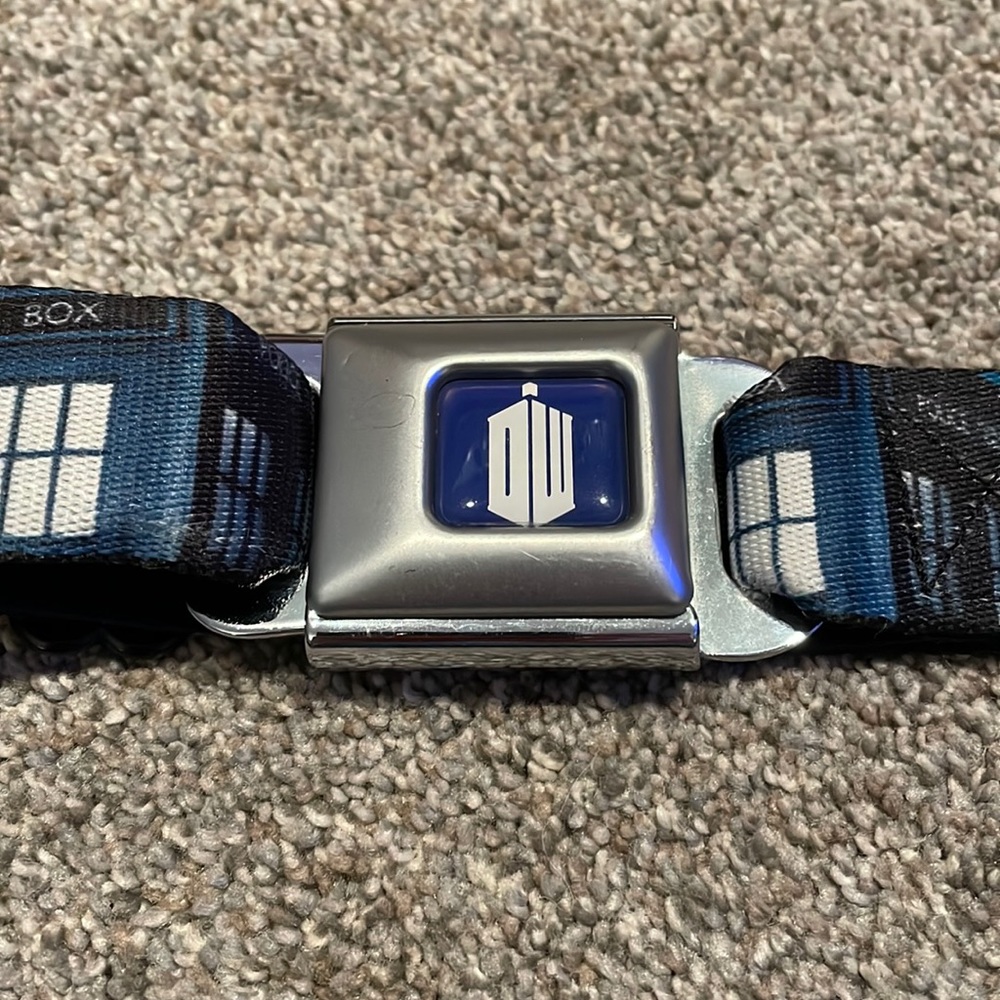 DOCTOR WHO SEAT BELT BUCKLE